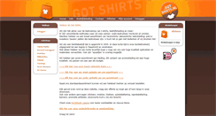 Desktop Screenshot of got-shirts.nl